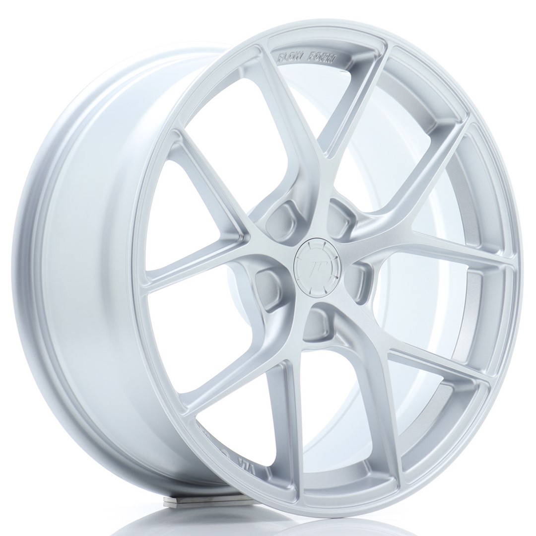 Image of JR-Wheels SL01 Super Light Velgen 18 Inch 8J ET20-40 Custom PCD Flow Form Flat Silver