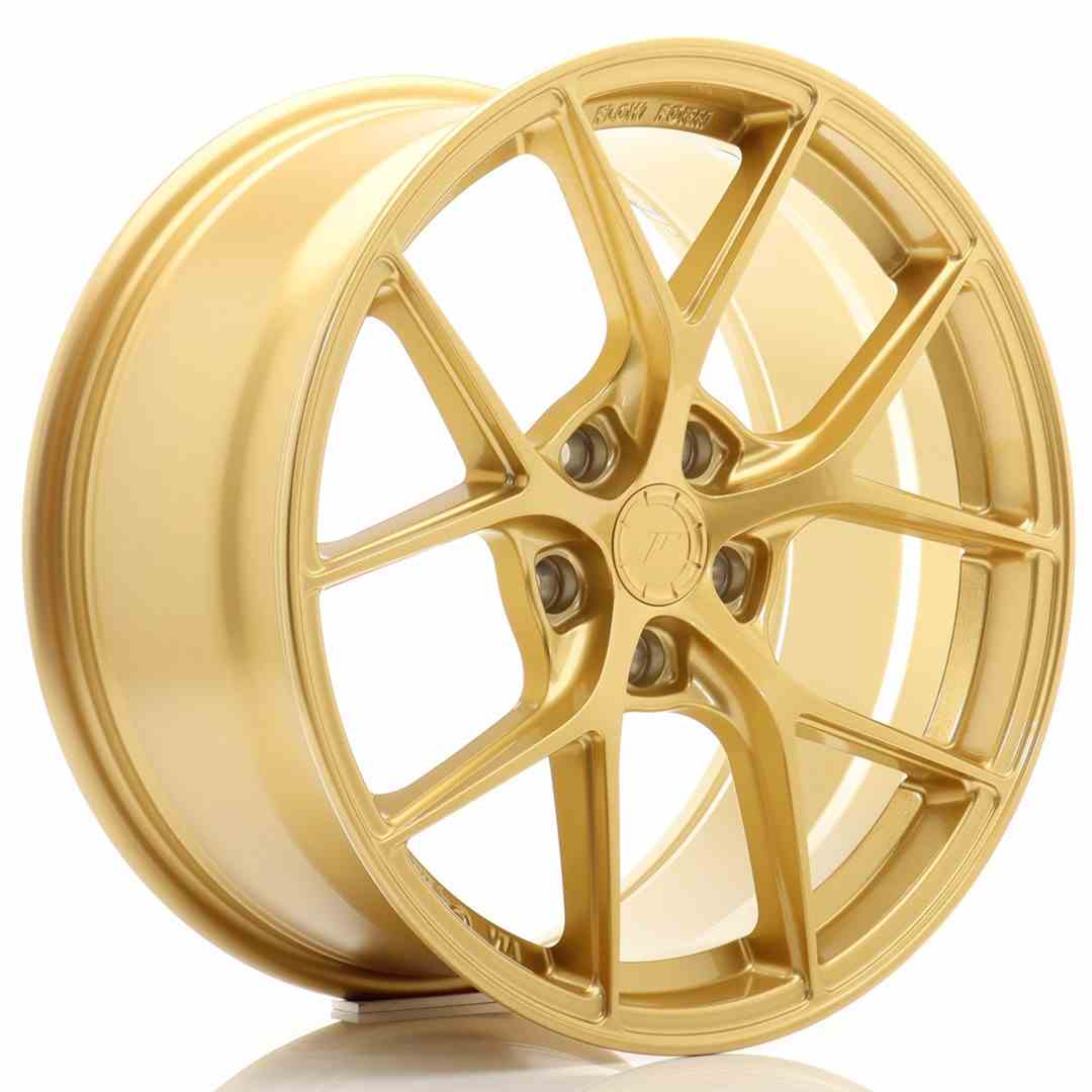 Image of JR-Wheels SL01 Super Light Velgen 18 Inch 8.5J ET35 5x114.3 Flow Form Gold