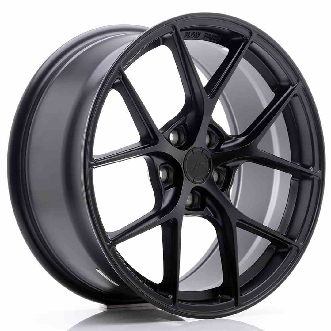 Image of JR-Wheels SL01 Super Light Velgen 18 Inch 8.5J ET42 5x100 Flow Form Flat Black