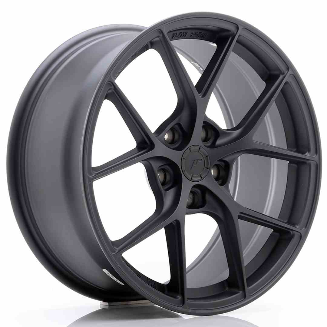 Image of JR-Wheels SL01 Super Light Velgen 18 Inch 8.5J ET42 5x100 Flow Form Flat Gun Metal