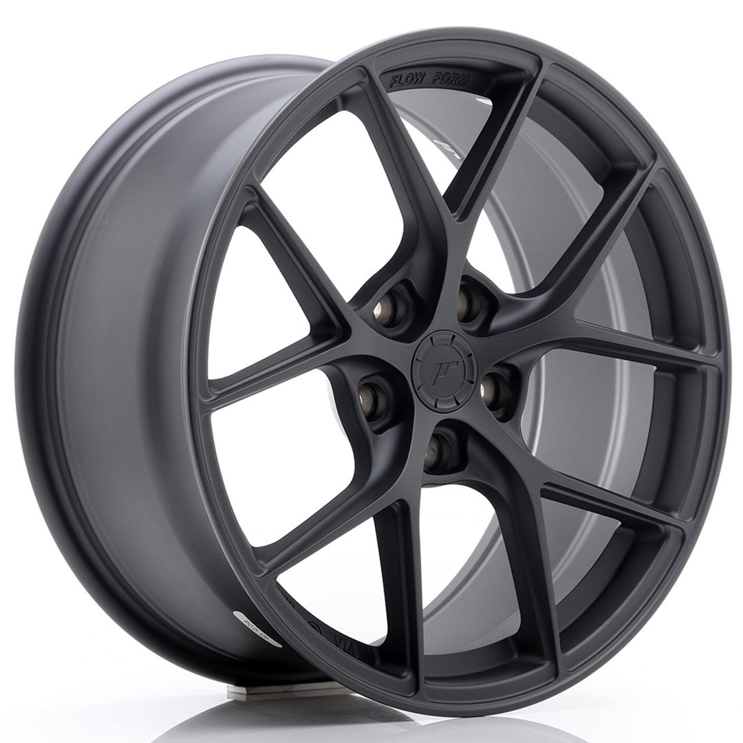 Image of JR-Wheels SL01 Super Light Velgen 18 Inch 8.5J ET42 5x112 Flow Form Flat Gun Metal