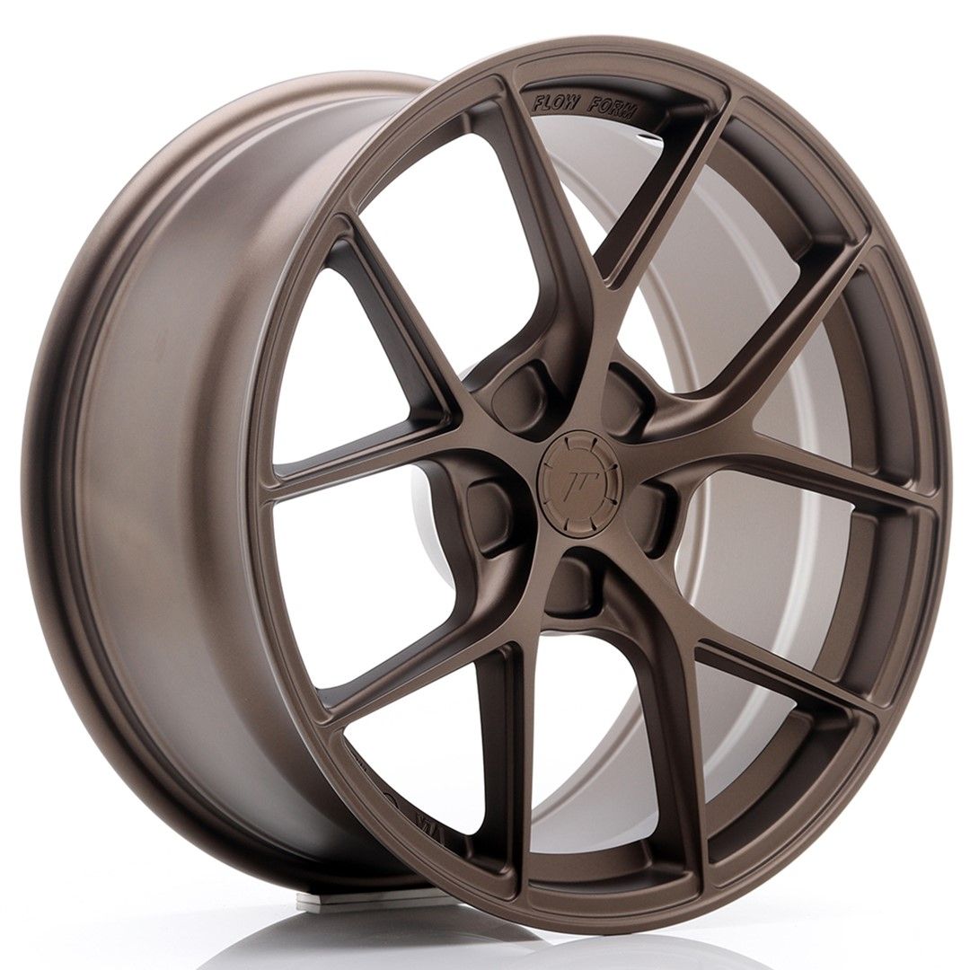 Image of JR-Wheels SL01 Super Light Velgen 18 Inch 8.5J ET20-42 Custom PCD Flow Form Flat Bronze