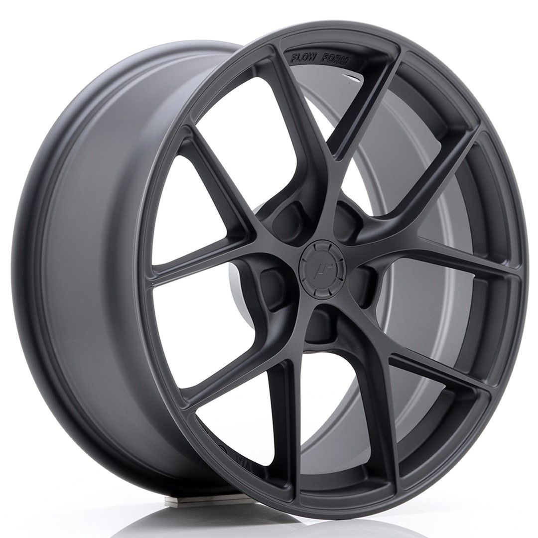 Image of JR-Wheels SL01 Super Light Velgen 18 Inch 8.5J ET20-42 Custom PCD Flow Form Flat Gun Metal