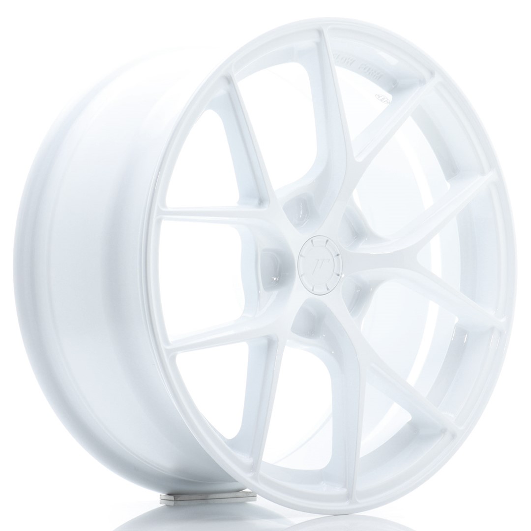 Image of JR-Wheels SL01 Super Light Velgen 18 Inch 8.5J ET35-42 Custom PCD Flow Form White