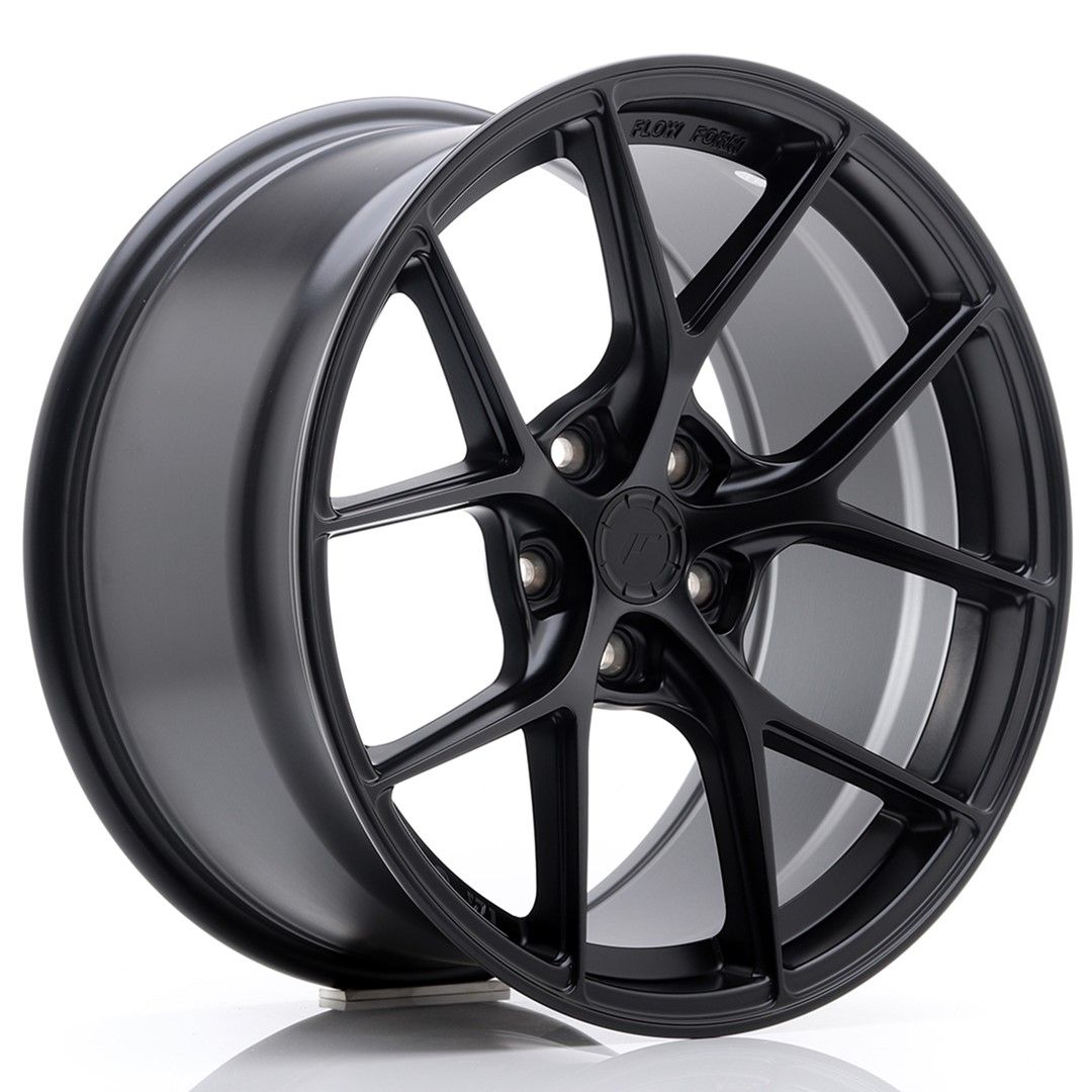 Image of JR-Wheels SL01 Super Light Velgen 18 Inch 9.5J ET25 5x120 Flow Form Flat Black