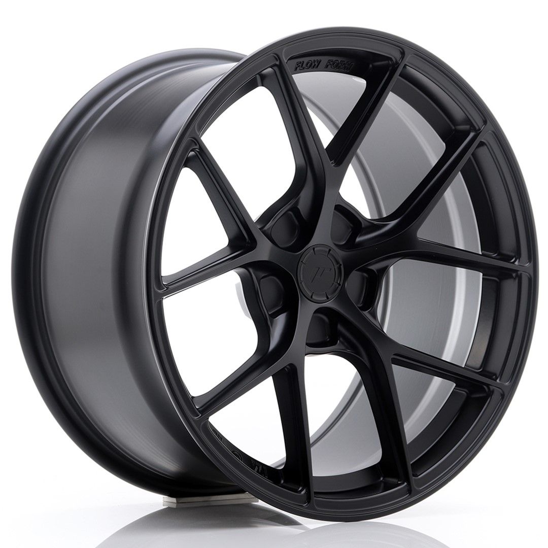 Image of JR-Wheels SL01 Super Light Velgen 18 Inch 9.5J ET25-38 Custom PCD Flow Form Flat Black
