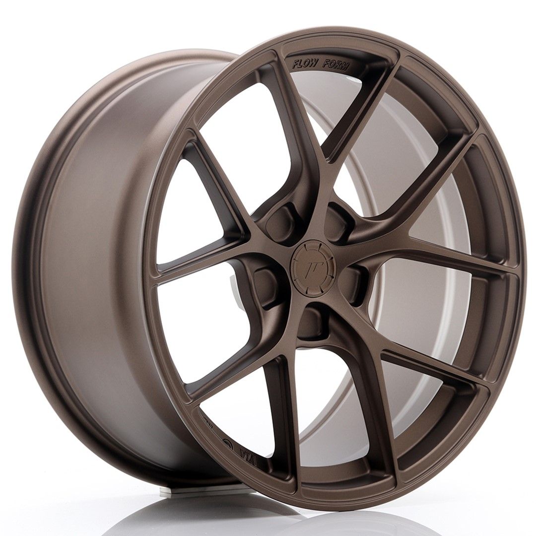 Image of JR-Wheels SL01 Super Light Velgen 18 Inch 9.5J ET25-38 Custom PCD Flow Form Flat Bronze