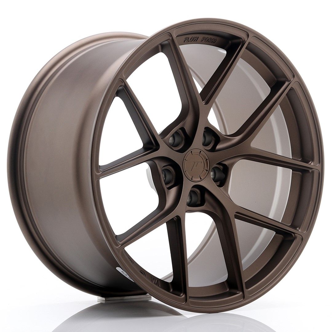 Image of JR-Wheels SL01 Super Light Velgen 19 Inch 10J ET29 5x120 Flow Form Flat Bronze