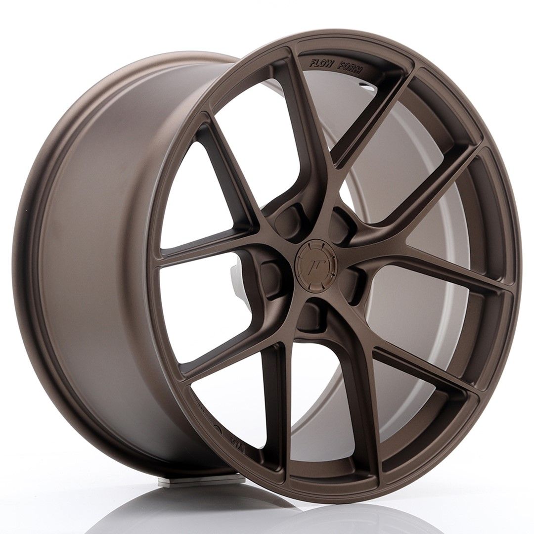 Image of JR-Wheels SL01 Super Light Velgen 19 Inch 10J ET20-40 Custom PCD Flow Form Flat Bronze