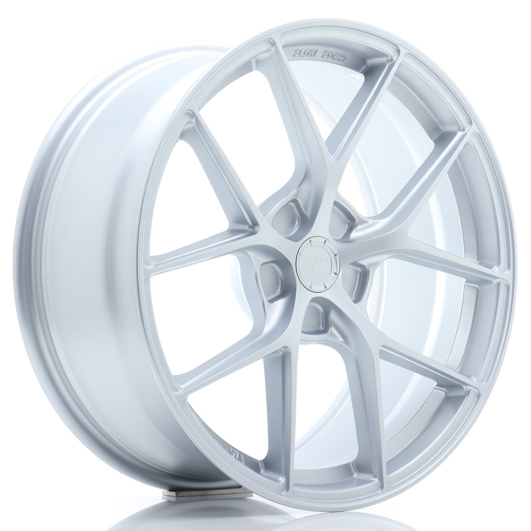 Image of JR-Wheels SL01 Super Light Velgen 19 Inch 8.5J ET35-45 Custom PCD Flat Silver