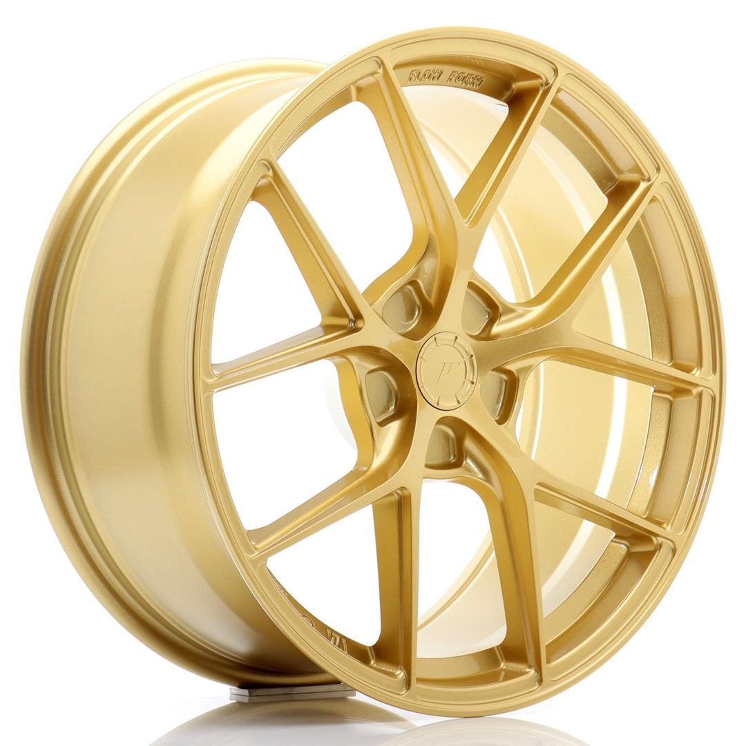 Image of JR-Wheels SL01 Super Light Velgen 19 Inch 9J ET21-51 Custom PCD Flow Form Gold