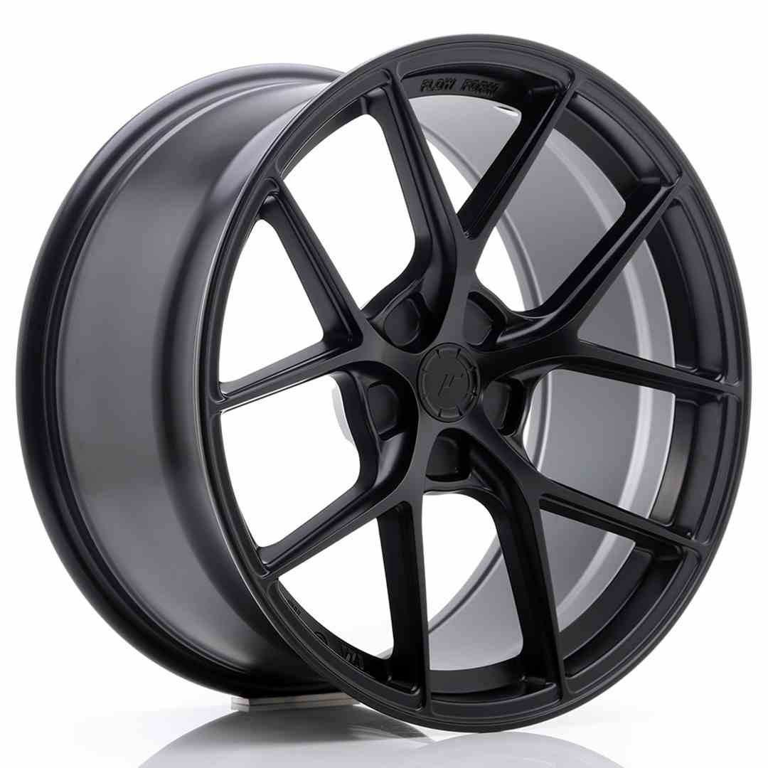 Image of JR-Wheels SL01 Super Light Velgen 19 Inch 9J ET20-35 Custom PCD Flow Form Flat Black
