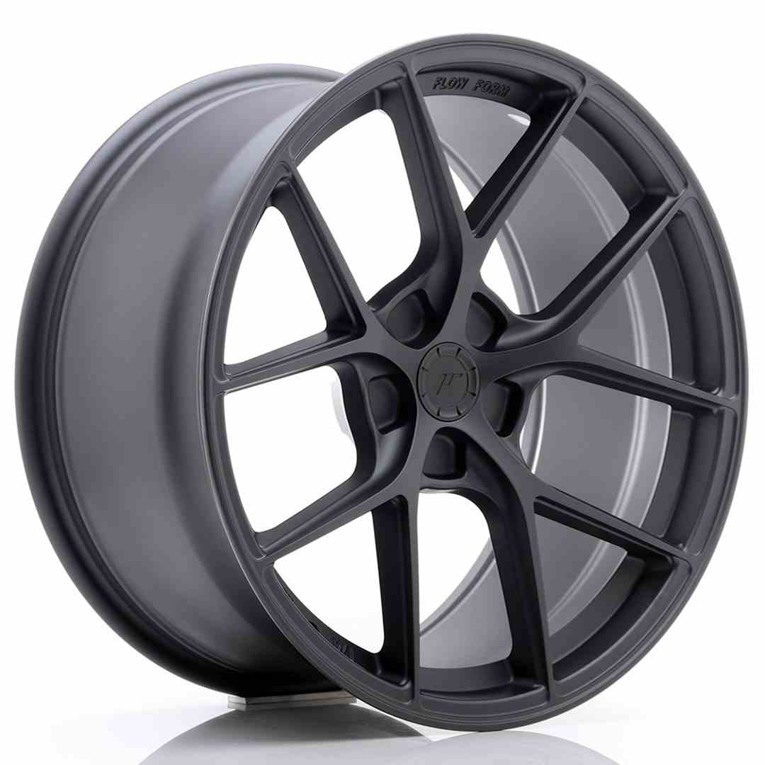 Image of JR-Wheels SL01 Super Light Velgen 19 Inch 9J ET20-35 Custom PCD Flow Form Flat Gun Metal
