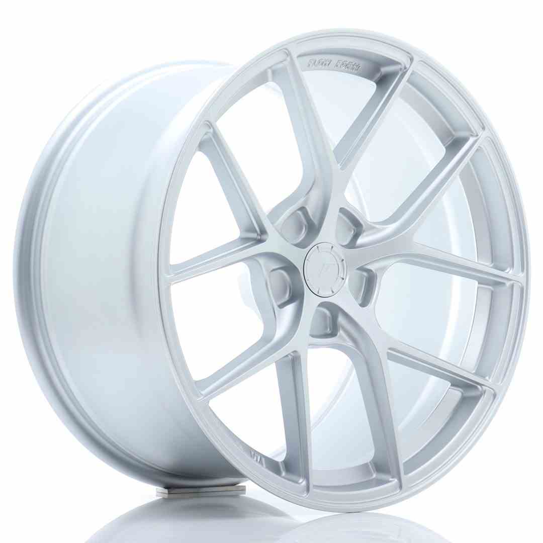 Image of JR-Wheels SL01 Super Light Velgen 19 Inch 9J ET20-35 Custom PCD Flow Form Flat Silver