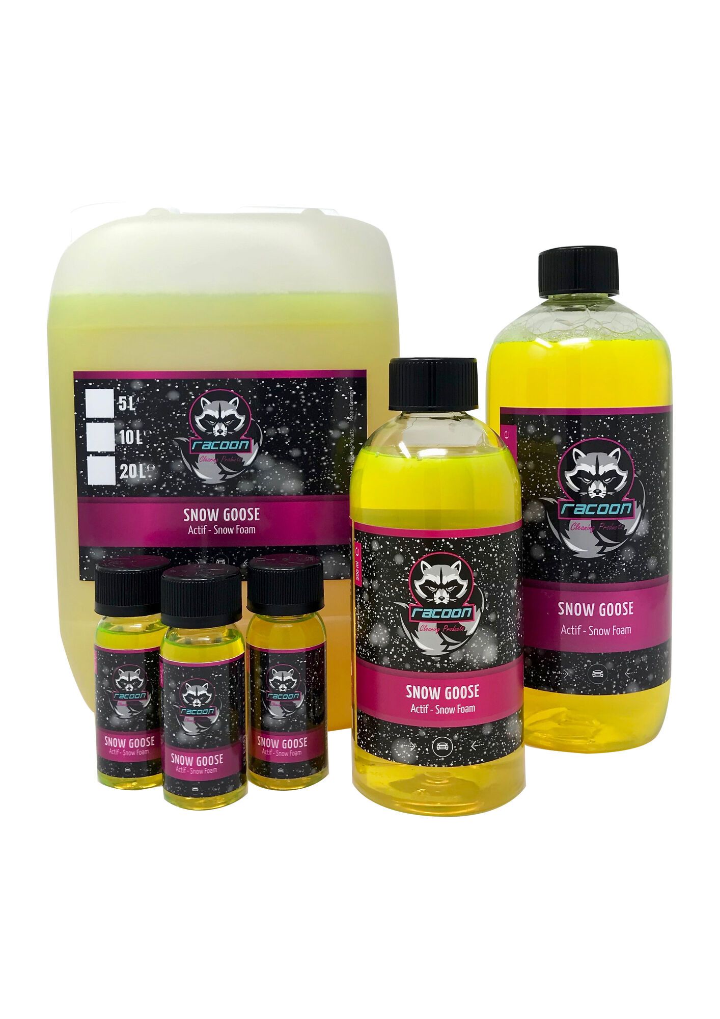 Image of Racoon Auto Shampoo Snow Goose Geel