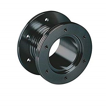 Image of Sparco Stuurnaaf Verlenger Zwart Aluminium