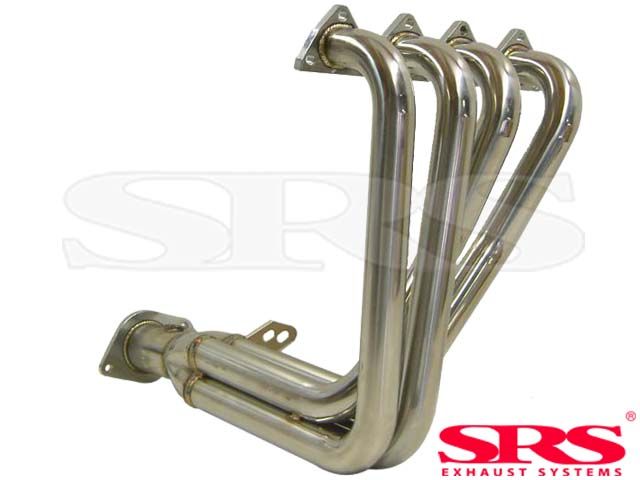 Image of SRS Spruitstuk 4-1 Roestvrij Staal Honda Civic,CRX,Del Sol