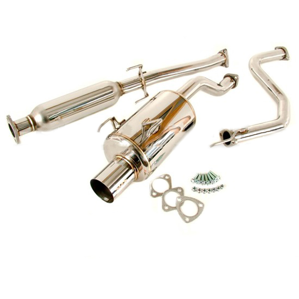 Image of SRS Cat-back Uitlaatsysteem R60 Roestvrij Staal Honda Civic