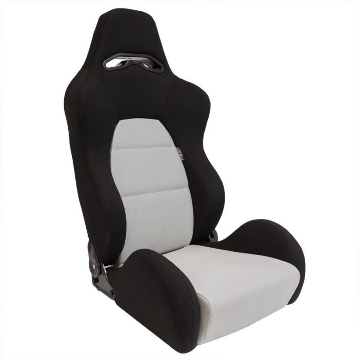 SK-Import Stoel Eco Style Verstelbaar Zwart - Grijs Textiel