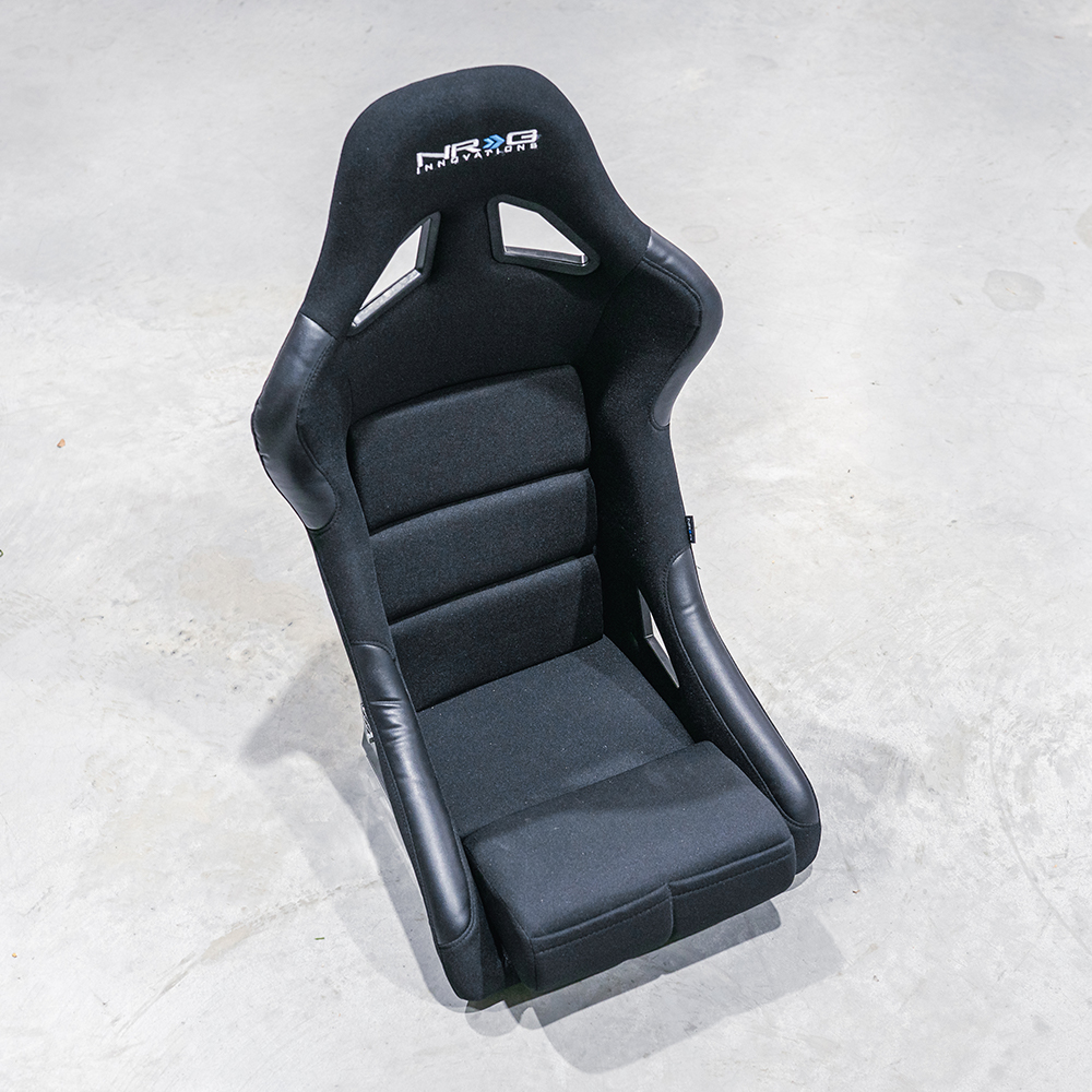 NRG Innovations Kuipstoel Street / Track Comfort Style TWEEDE KANS Zwart Polyester