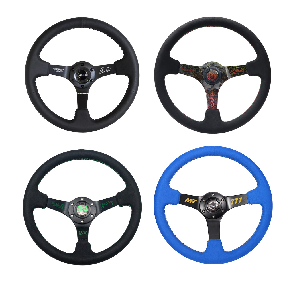 Image of NRG Innovations Stuur 350mm 76mm Formula Drift Style