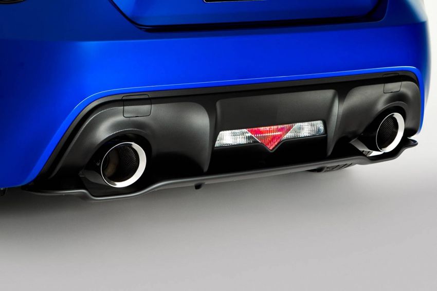 Image of SK-Import Achter Diffuser Zwart ABS Plastic Subaru,Toyota Pre Facelift