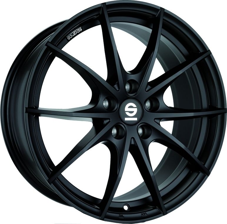 Image of Sparco Trofeo 5 Velgen 17 Inch 7.5J ET36 5x110 Flat Black