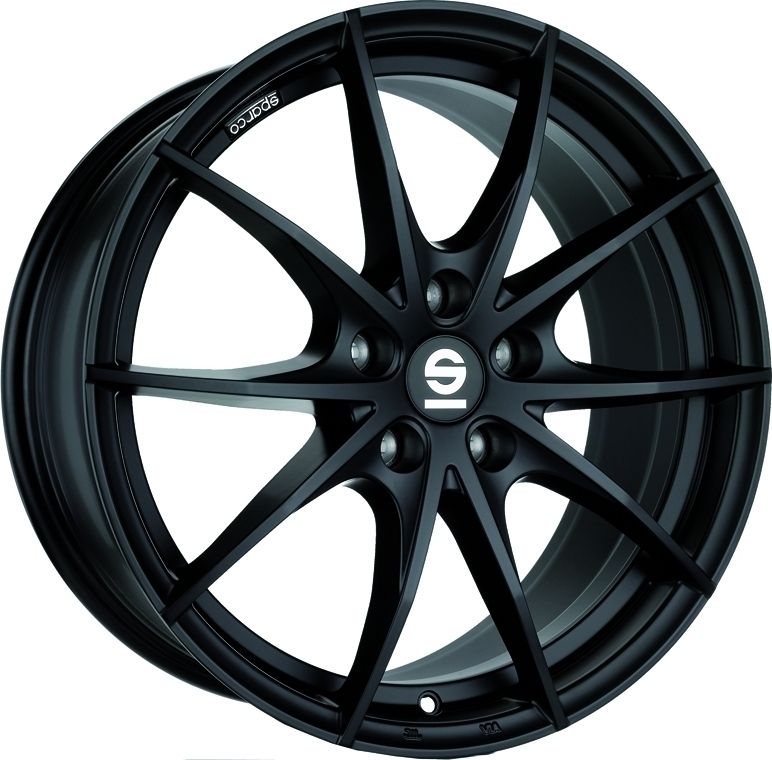 Image of Sparco Trofeo 5 Velgen 18 Inch 8J ET45 5x112 Flat Black