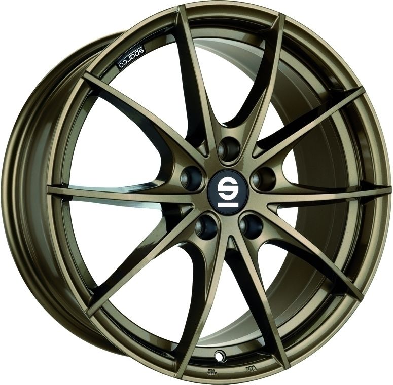 Image of Sparco Trofeo 5 Velgen 17 Inch 7.5J ET29 5x120 Gloss Bronze
