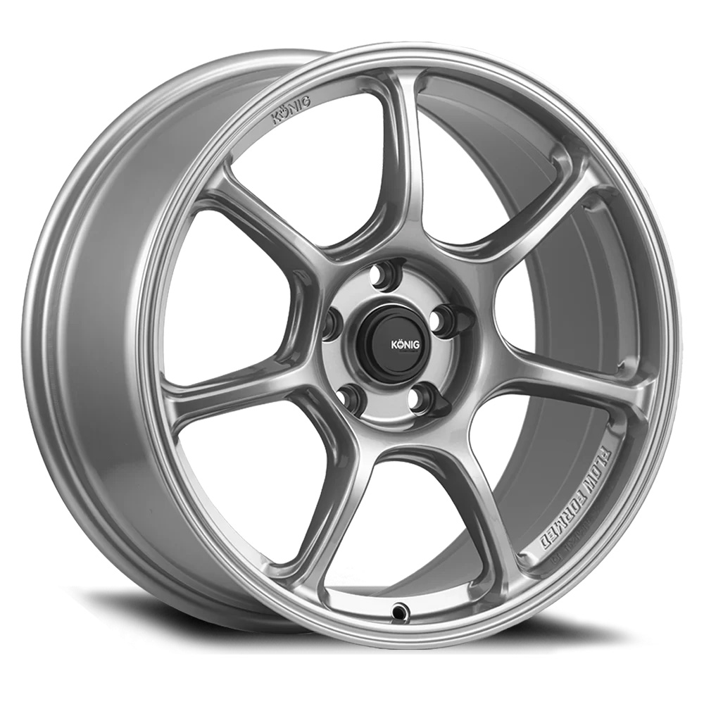 Image of König Ultragram Velgen 17 Inch 8J ET45 4x100 Flow Form Titanium Metallic