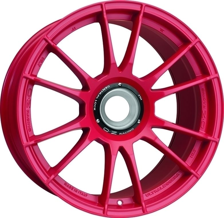 Image of OZ-Racing Ultraleggera HLT CL Velgen 19 Inch 11J ET51 15x130 Rood
