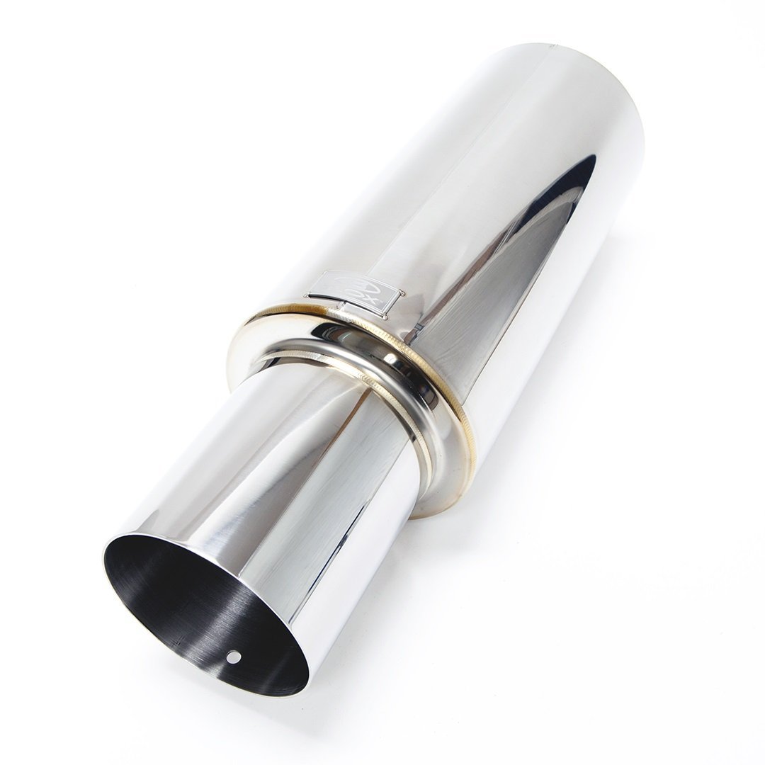 Blox Racing Uitlaat Demper 137mm Roestvrij Staal