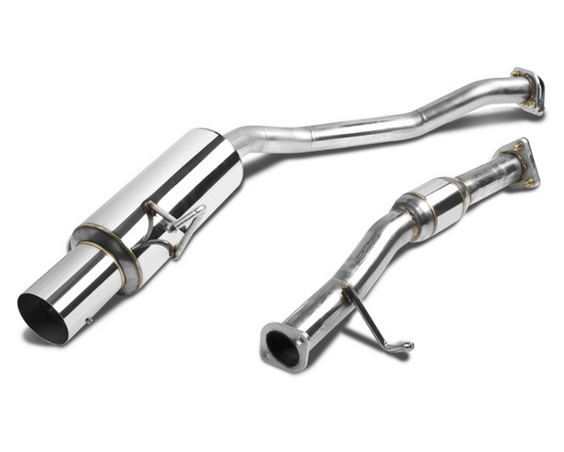 Image of SK-Import Cat-back Uitlaatsysteem 61mm Roestvrij Staal Honda S2000