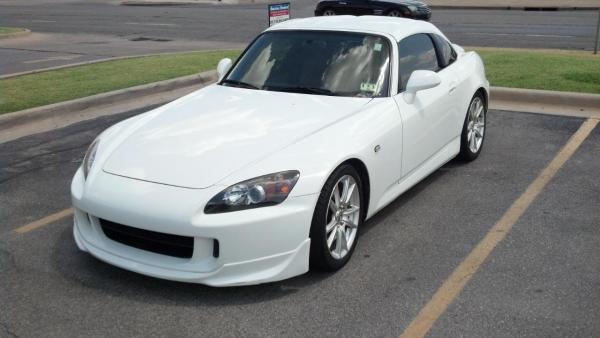 Image of PU Design Voor Bumper Lip OEM Style Zwart Polyurethane Honda S2000 Facelift