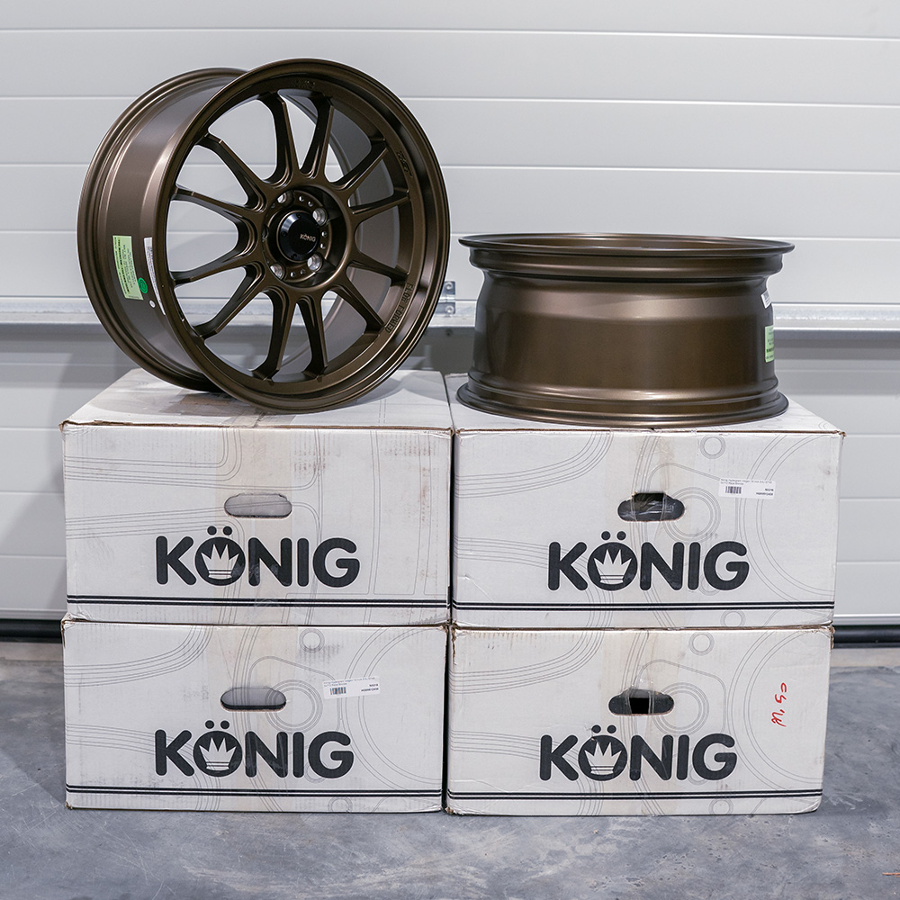 Image of König Hypergram TWEEDE KANS Velgen 18 Inch 8.5J ET43 5x112 Race Bronze