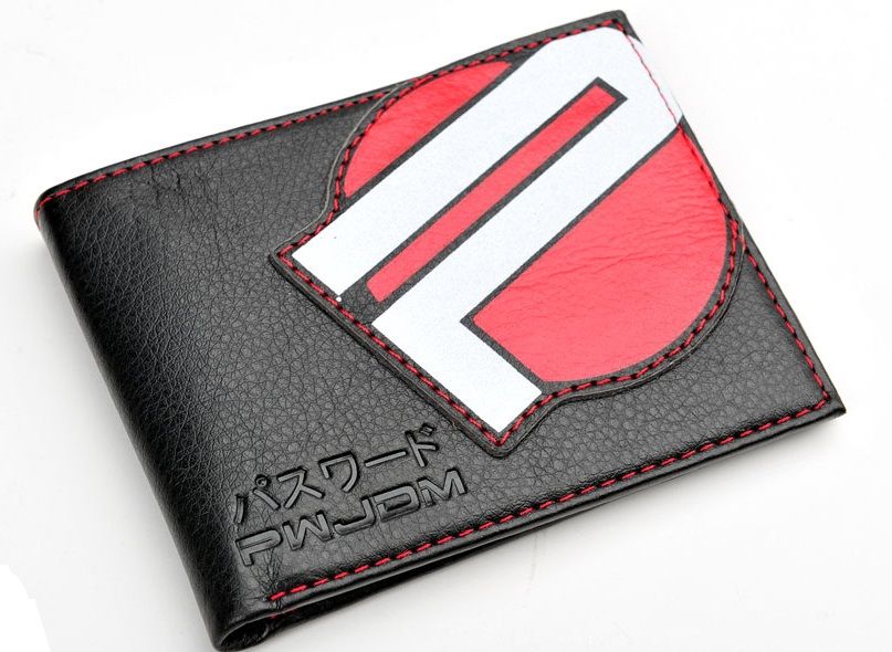 Image of Password:JDM Portemonnee Logo Zwart