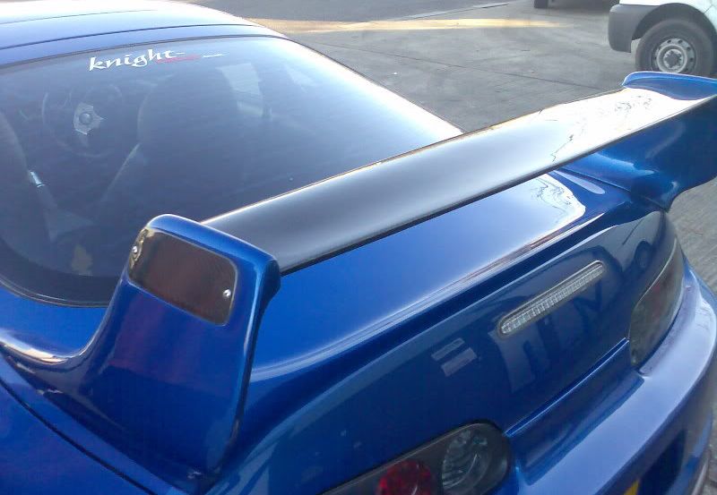 Image of SK-Import Achter Spoiler TRD Style Carbon Toyota Supra