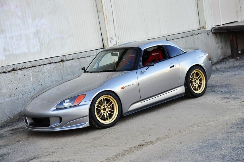 Image of PU Design Side Skirts Spoon Style Zwart Polyurethane Honda S2000