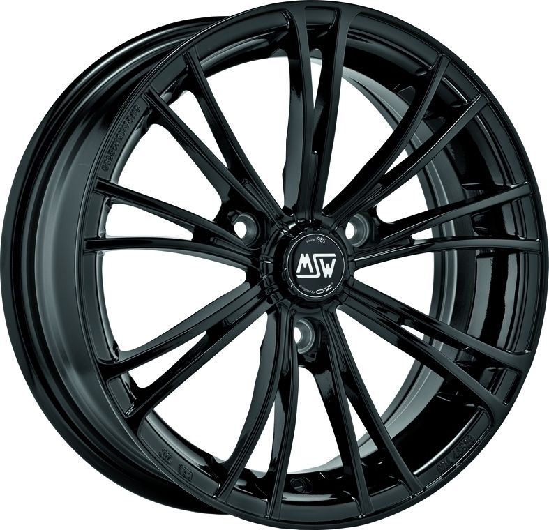 Image of MSW X2 Velgen 15 Inch 6.5J ET30 3x112 Gloss Black