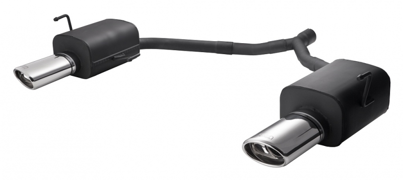 Image of Ulter Sport Uitlaat Demper Zwart Staal Opel Insignia