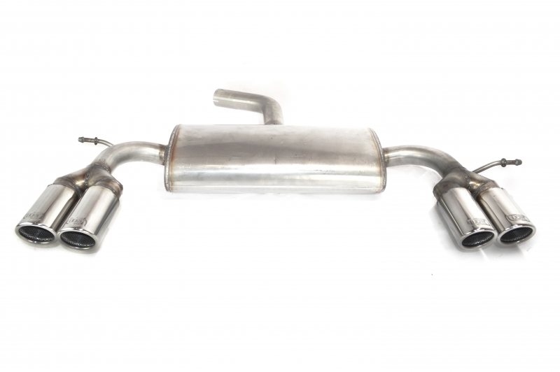 Image of Ulter Sport Uitlaat Demper Dual Tip Roestvrij Staal Volkswagen Scirocco